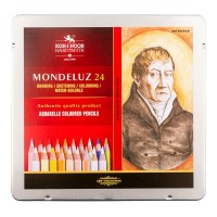 Souprava akvarelových pastelek Mondeluz - Portrét - 24 ks - 3724