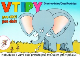 Omalovánky LUX A5 - Vtipy pro děti - 3838