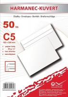 Samolepicí obálky C5 - 50 ks