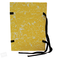 Spisová deska A4 mramor - žlutý - HIT