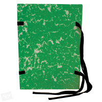 Spisová deska A4 mramor - zelený - HIT