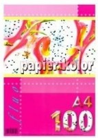 Xero papír A4 - fluo žlutá - 100 listů