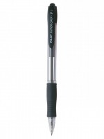 Kuličkové pero Pilot - Super Grip - černé - 2028-001