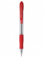 Kuličkové pero Pilot - Super Grip - červené - 2028-002