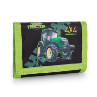 Dětská textilní peněženka - Traktor - 8-30122