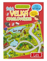 Fakt velká omalovánka - Les - BO907