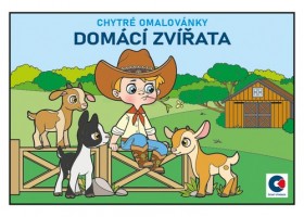 Omalovánka A5 - Chytré omalovánky - Domácí zvířata - BO507