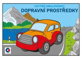 Omalovánka A5 - Chytré omalovánky - Dopravni prostredky - BO510