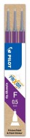 Náplň Frixion Point 0.5 - fialová - 3 ks - 2059-008
