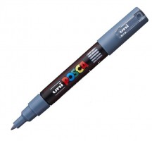 Akrylový popisovač Posca PC-1M - 0,7–1 mm - břidlicově šedá - P265181000