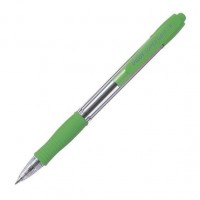 Kuličkové pero Pilot SuperGrip - 0.7 - sv. zelená - 2028-010