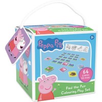 Pexeso na cesty s omalovánkami - Prasátko Peppa - 3337-8