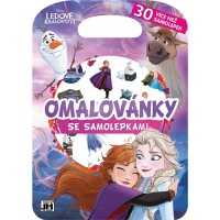 Omalovánky se samolepkami - Ledové království - 3339-2