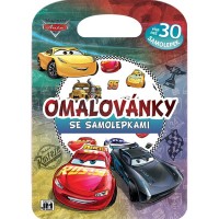 Omalovánky se samolepkami - Auta - 3338-5