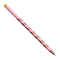 Ergonomická grafitová tužka pro leváky - STABILO EASYgraph pastelová růžová - HB