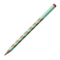 Ergonomická grafitová tužka pro praváky - STABILO EASYgraph pastelová zelená - HB