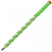 Ergonomická grafitová tužka pro praváky - STABILO EASYgraph zelená - HB