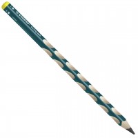 Ergonomická grafitová tužka pro leváky - STABILO EASYgraph petrolejová - HB