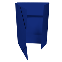 Mapa odkládací 253 s gumou - Prešpan tmavě modrý