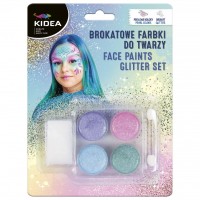 Barvy na obličej Kidea - glitter - 85521