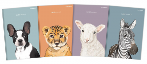 Záznamní kniha A5 Top - Animal - 96 listů - 13387