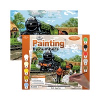 Malování podle čísel 40 x 32 cm - Parní vlak - PAL15