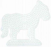 Podložka k zažehlovacím korálkům - Kůň - H281-07