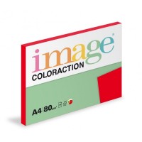 Kancelářský papír Image Coloraction A4 - 80g/m2, jahodová - 100 archů