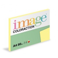 Papír Image Coloraction A4 - 80 g/m2 - pastelově žlutá - 100 archů