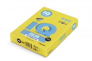 IQ Color kopírovací papír A4 - 80 g/m2 - intenzivní žlutá - IG50