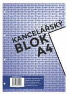 Kancelářský blok A4 - čistý - 14016