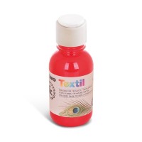 Barva na textil Primo - červená - 125 ml - M-410TXF125-300