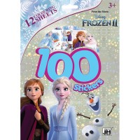 100 samolepek s omalovánkovými listy - Frozen 2 - 2200-6