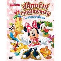 Vánoční omalovánky se samolepkami - Minnie - 3179-4