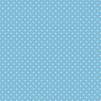 Ubrousky Daisy L - White Dots on Blue - SD_OG_036804