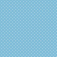 Ubrousky Daisy L - White Dots on Blue - SD_OG_036804