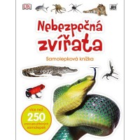 Naučná samolepková knížka 6+ - Nebezpečná zvířata - 8039-1