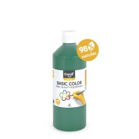 Temperová barva Creall Basic - 500 ml - tmavě zelená