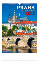 Nástěnný kalendář - Praha - N103-24