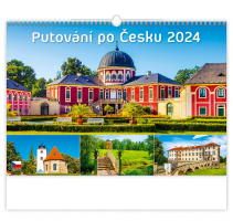 Nástěnný kalendář - Putování po Česku - N108-24