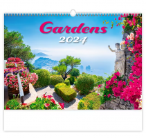 Nástěnný kalendář - Gardens - N130-24