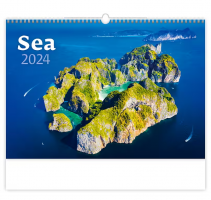 Nástěnný kalendář - Sea - N131-24