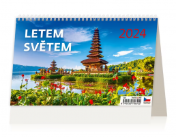 Stolní kalendář - Letem světem - S28-24