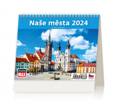 Kalendář MiniMax - Naše města - SM08-24