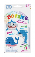 Diamantové samolepky DOTZIES - moře - DTZ12013