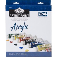 Akrylové barvy Royal - 24 x 21 ml - RACR21-24