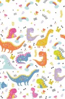Papírový ubrus - Funny Dinosaurus - 120 x 180 cm - OD01_OG_P_036001