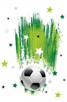 Papírový ubrus - Football with Stars - 120 x 180 cm - OD01_OG_P_037201