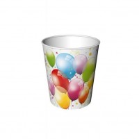 Papírové kelímky - Birthday Balloons - 250 ml - 8 ks - KD01_OG_010001