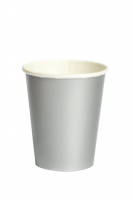 Papírové kelímky - stříbrné - 250 ml - 8 ks - KM02_OG_005500